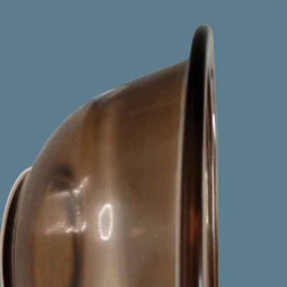 PYREX Amber Mixing Bowl 1 Quart 322 Vtg Corning USA Retro Kitchen - Picture 1 of 5